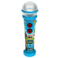 Музыкальная игрушка "Микрофон с диско-шаром. Синий трактор"