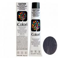Крем-краска для волос "iColori" тон: 5.12, светло-коричневый пепельно-фиолетовый