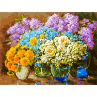 Картина по номерам "Весенние цветы" (300х400 мм)