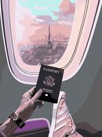 Картина по номерам "Увидеть Париж и ..." (300х400 мм)