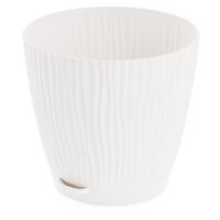 Цветочный горшок "Флис" (3 л; белый)