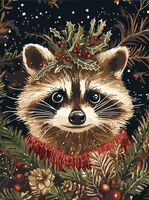 Картина по номерам "Дух леса" (300х400 мм)