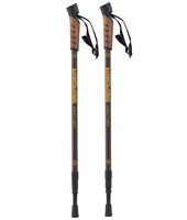 Палки для скандинавской ходьбы трёхсекционные "Explorer" (67-135 см; коричневые)