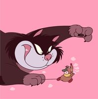 Картина по номерам "Люцифер и Гас" (200х200 мм)