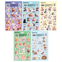 Наклейки бумажные "Cute animals"