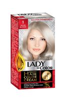Крем-краска для волос "Глубокое питание" тон: 1, серебрянный блонд