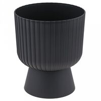 Цветочный горшок "Бекер" (4,6 л; антрацит)