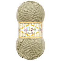 Пряжа "Baby Best №138" (100 г; 240 м; оливковый)