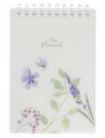 Блокнот в клетку "Blue Flowers" (А6)