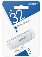 USB Flash Drive 32Gb SmartBuy Scout White (SB032GB2SCW)