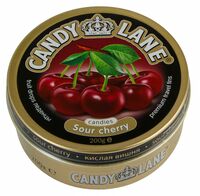 Леденцы "Candy Lane. Кислая вишня" (200 г)