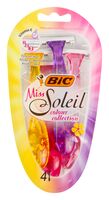 Станок для бритья одноразовый "Miss Soleil Colour" (4 шт.)