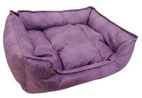Лежак для животных "Комфорт" (55х50х18 см; фиолетовый)