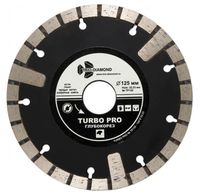 Алмазный круг Trio-Diamond Turbo (глубокорез) по ж/бетону (125х22 мм)