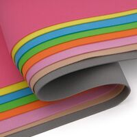 Набор фоамирана "Микс ярких оттенков" (20х30 см; 8 листов)