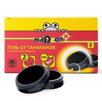 Гель от тараканов в ловушке "Nadzor" (6 шт.)