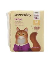 Гигиенические прокладки "Secretday Sense" (10 шт.)