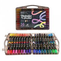 Набор маркеров "Metallic Glitter" (36 цветов)
