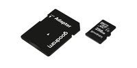 Карта памяти microSD UHS-I 256GB Goodram Class 10 (с адаптером SD)