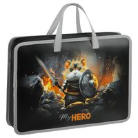 Папка-портфель "Hamster hero" (А4; на молнии)