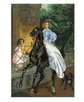 Набор для вышивания "Всадница" (310х430 мм)