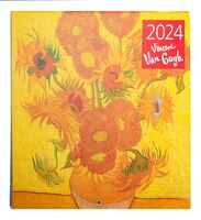 Календарь настенный на 2024 год "Винсент Ван Гог. Подсолнухи" (30х30 см)