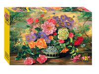 Пазл "Цветы в вазе" (1000 элементов)