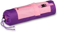 Чехол для коврика для йоги (69х18 см; фиолетово-розовый)