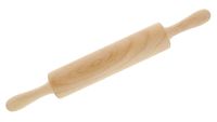 Скалка деревянная с ручками (420 мм)