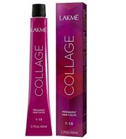 Крем-краска для волос "Lakme Collage" тон: 7/64, средний блондин коричнево-медный