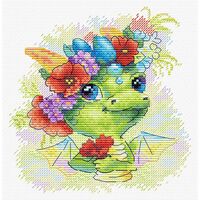 Набор для вышивания "Романтичный дракон" (150х150 мм)