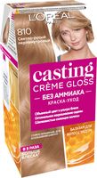 Краска-уход для волос "Casting Creme Gloss" тон: 810, светло-русый перламутровый