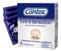 Презервативы "Contex. Extra Sensation" (3 шт.)