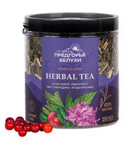 Чайный напиток "Herbal Tea. Саган-дайля, лемонграсс, лист смородины, ягоды брусники" (60 г)