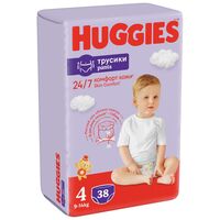 Подгузники-трусики "Huggies Unisex Maxi" (9-14 кг; 38 шт.)