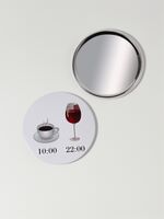 Зеркало карманное "Wine Not"