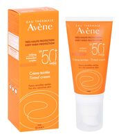 Крем солнцезащитный тональный для лица "Avene" SPF 50 (50 мл)