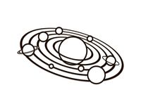 Сборная деревянная модель "Солнечная система"