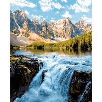 Картина по номерам "Водопад" (400х500 мм)