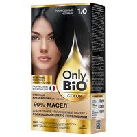 Крем-краска для волос "Only Bio Color" тон: 1.0, роскошный чёрный