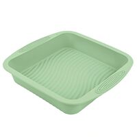 Форма для запекания силиконовая "Darvish DV-H-2132-2" (265х255х50 мм; оливковый)