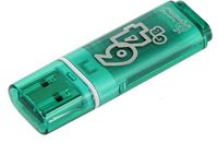 USB Flash Drive 64Gb SmartBuy Glossy series (Green)