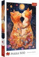 Пазл "Поцелуй в лунном свете" (500 элементов)