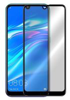Защитное стекло CASE Full Glue для Huawei Y7 (2019) (глянец; чёрное; 0,33 мм)