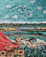 Картина по номерам "Сны о Ван Гоге" (400х500 мм)