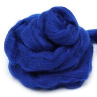 Шерсть для валяния "Полутонкая №019" (50 г; василек)