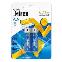 Батарейка AA LR6 "Mirex" (2 шт.)