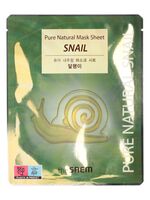 Тканевая маска для лица "Pure Natural. Snail" (20 мл)