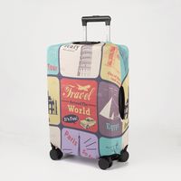 Чехол для чемодана (38х28х59 см; разноцветный)