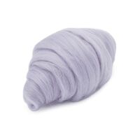 Шерсть для валяния "Полутонкая №106" (50 г; жемчужный)